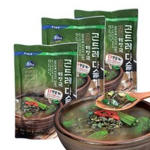 농협 동강마루 [1월17일 오전5시까지 주문시 명절전배송] [영월농협] 동강마루 곤드레 다슬기해장국 450gx3팩