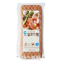청정원 참나무로 훈연한 살코기햄, 1개, 1kg