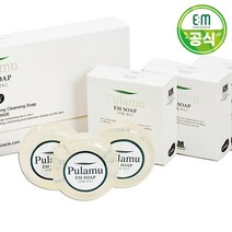 EM 폴리무 투명비누 3p, 195g, 3개