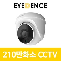 아이던스 EDN-HD1 210만화소 CCTV 적외선 돔 카메라, EDN-HD1+영상전원케이블10M+12V 2A 어댑터