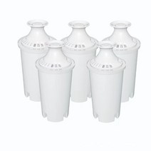 수소수생성기 브리타 투수 및 디스펜서용 표준 정수 필터 2 개월 염소 맛 냄새 6 카운트, 1.1개