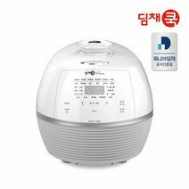 위니아딤채 딤채쿡 당질저감50％ IH전기압력밥솥 WCDG06BSWHW (6인용 화이트)
