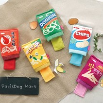 [패리스독] 마트스낵 포켓토이(랜덤발송), 5개, 패리스독 마트스낵포켓토이(색상임의)