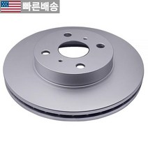 [에이씨델코 정품] ACDelco Advantage 18A580AC 코팅 프론트 디스크 브레이크 로터 664528