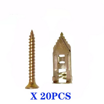 아이볼트 앙카 고리 링 아이너트 스텐 서스 철 M4 M5 M6 M8 M10 M12 M16 1020pcs 스테인레스 스틸 나무 나사 드릴 확장 나사 건식 벽체 석고 보드 앵커, 12x30, 20개