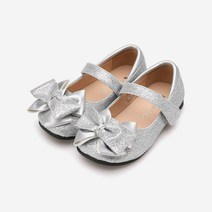 롬크 마리 글리터 메리제인 여아구두 키즈신발 실버 - SILVER GLITTER LPFTJ4J0SV