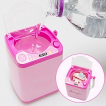상세페이지참고 소맥제조기 미니세탁기 퍼프세척기 스펀지 장난감, 핑크