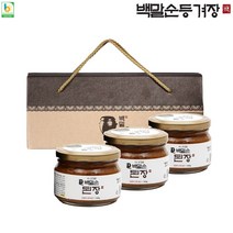 생활의달인 백말순등겨장 선물세트 7 된장 350g*3개