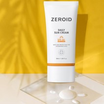 제로이드 데일리 선크림 민감성 피부과 무기자차, 제로이드 데일리 선크림 50ml