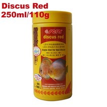 Sera Fish food 종류의 미니 아기 물고기 새우 cichild discus betta guppy botton 메기, [01] M, [10] Discus Red 110g