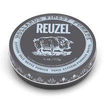 REUZEL 리우젤 익스트림 홀드 매트 포마드 113g, 4 Ounce (Pack of 1)