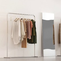 뷰티풀스페이스 CH-01 전제품 사이즈 주문제작가능 행거, HH-01, 실버유광