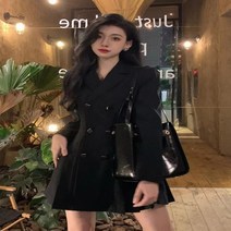 여성 수입 봄 가을 하객원피스 버튼 카라 결혼식 원피스 겨울 4월 정장 5월 명품 옷차림 대여 상견례 아나운서 자켓 피로연 3월 트위드