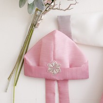 루아랑한복 은결 남아색동한복 분홍쾌자 (백일~ 10호)