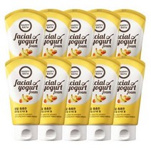 해피바스 정말 촉촉한 훼이셜 요거트폼 120g x 10개, 정말 촉촉한 훼이셜 요거트폼 12
