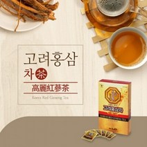 명품 고려 홍삼차 6년근 홍삼 농축액 3g 100포, 명품 고려 홍삼차 3g x 100포
