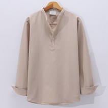 후앙스 데일리 옥스포드 헨리넥 긴팔 셔츠 SBST-8123