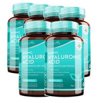 영국 뉴트라비타 Nutravita Hyaluronic Acid 히알루론산 600mg 90캡슐, 6팩