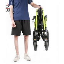 장애인전동차 장애인전동스쿠터 휠체어 100 주행 경량 배터리 노인용 전동 전기, 없음