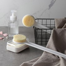 싱글라이프 부드러운 목욕솔 등 바디 샤워 브러쉬/욕실용품/샤워용품/바디용품/브러쉬/목욕솔/부드러운/소프트/등/스크럽, 화이트