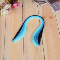 만들기 자이언트 센터피스 페이퍼 플라워 종이꽃 100pcs 줄무늬 퀼링 종이 접기 종이 diy 도구 hanmade 선물 wxv 판매, 파란색
