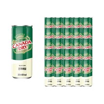코카콜라 캐나다 드라이 진저에일 250ml 30캔