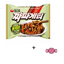 농심 올리브 짜파게티 140gx40봉지+사탕 한박스, 1개