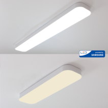 LED 슬림 주방등 주광색 주백색 플리커프리 국산, 4.슬림주방등60W[주백색]아이보리빛