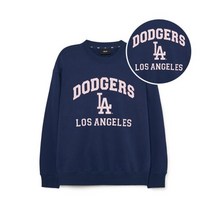 MLB 엠엘비 바시티 오버핏 맨투맨 LA Navy 3AMTV0134 07NYS