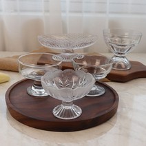 오메가키친 아이스크림 잔 5종 디저트 볼 요거트 아포카토 유리 그릇 OMG, 06.신 아이스크림 300cc