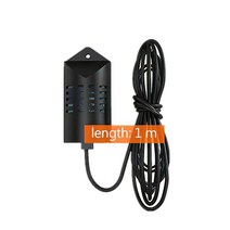 자동 온도 조절기 듀얼 디지털 습도 제어 STC-3028 온도계 습도계 인큐베이터 컨트롤러 AC 220V DC 12V 24V, Test Probe