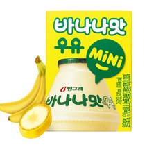 빙그레 바나나맛우유 kids 120ml, 6개, 바나나맛