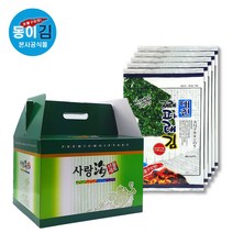 동이김 대천 파래김 숯불구이 맛 20g x 20봉, 20개