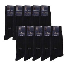 [오마샤리프]남성 링크스카니발 정장양말 장목검정10족 장목양말