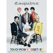 에스콰이어 2월호 2023년 TXT 투모로우바이투게더 A형 전체 [부록없음] Esquire 잡지