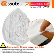 빈백 1인용빈백쇼파 쇼파 쿠션 의자 OTAUTAU 2/3/4/5/6/7ft Pouf 삽입 라이너 커버 콩 가방 EPS 거품 내부 자이언트 소파 Sac 안감 세탁 워시 메쉬 ND1, 01 D60cm-D2ft-cover, 01 Inner-no mesh cover