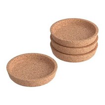 이케아 IKEA 컵받침2P 지름9cm 코르크, 이미지참조