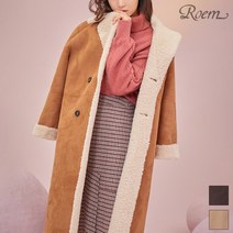 로엠 로엠 테일러드 리버시블 무스탕_RMJHA1CG92-T
