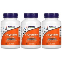 나우푸드 엘 시스테인 500mg 100정 3통, 5병