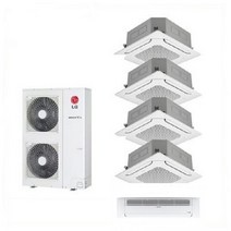 LG 인천 서울 안양 일산 파주 안산 광명 멀티냉난방 RPUW121S9S(12HP) 4way 23평 4대+벽걸이 10평 평형별 조합설치, RPUW121S9S