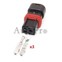 1세트 3 구멍 자동차 전기 와이어 소켓 수정 플라스틱 하우징 방수 커넥터 DT04-3P-L012, 01 Follow me cheaper, 01 Follow me cheaper