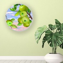[P1G] 사과그림 재물 풍수 캔버스액자 그림드림 6App ci30C / 나무 부자되는그림 풍수인테리어액자 돈들어오는그림 행운을부르는 풍수에좋은그림 풍수지리 행운 복 건강 캔버스 ( P1G / 559987EA ), 본상품선택
