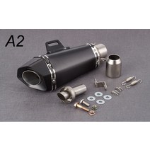 범용 36-51MM 오토바이 배기 DB 킬러 스티커 머플러 Z900 GSXR1000 SV650 R6 R3 ZX6R ZX10 K7 MT07, A2