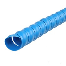 상하수 에어컨 가스 배관 커버 파이프 끈 가림 덮개, 지름45MM 1M, 블루