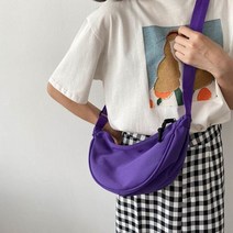 신제품 여름 패션 여성용 허리 가방 메신저 어깨 캔버스 다기능 가슴 올 매치 Mochila Mujer 2021, 03 3