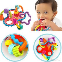 동글동글 촉감 딸랑이 육아 필수템 13개월 장난감