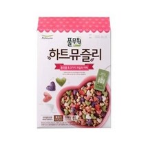 [우리집]하트뮤즐리 (320g) 간편식 아침대용 캠핑 자취생 간단식사 맛있는한끼 풀무원 1개 2개 3개 4개 5개 6개 7개 8개 9개 10개 11개 12개 13개 14개 15개, 27개