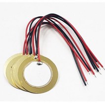 27mm 압전소자 선연결 아두이노 만들기 연구 원리 재료 도구 학습 관찰 실험