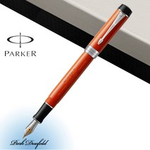 파카 듀오폴드 뉴 클래식 센테니얼 CT 만년필, F, 빅레드