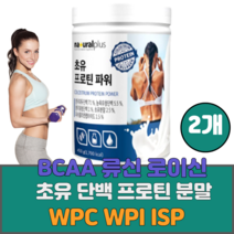 초유 단백 단백질 프로틴 분말 유청칼슘 류신 로이신 L-로이신 발린 BCAA 아미노산 피쉬콜라겐 펩타이드 분리유청 분리대두 농축유청 WPC WPI ISP 미국산 건강분말, 2통, 450g